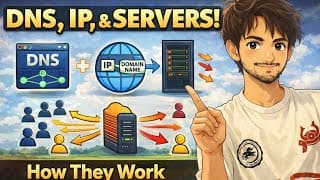 How the Internet Works in 5 Minutes (DNS, IP, Domain &amp; Traffic Flow)