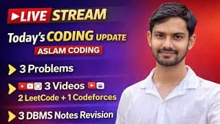 5 Hours Coding Grind π» | LeetCode + Codeforces + DBMS + Dev