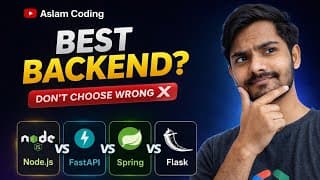 Best Backend in 2026? Node vs FastAPI vs Spring vs Flask
