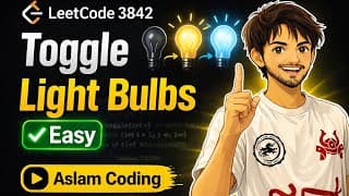 LeetCode 3842 - Toggle Light Bulbs (Easy)