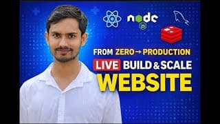 From ZERO to PRODUCTION π LIVE Full Stack Website Build (No BS Guide)