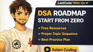 Solved 1100+ LeetCode Questions | Complete DSA Roadmap for Beginners